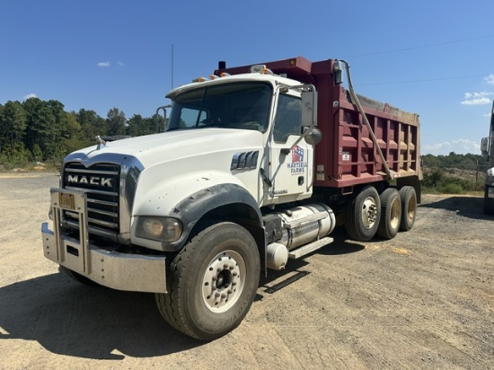 2011 Mack GU713 Tri Axle Dump Truck