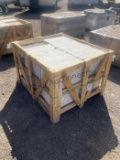 CRATE OF TRAVERTINE PAVERS