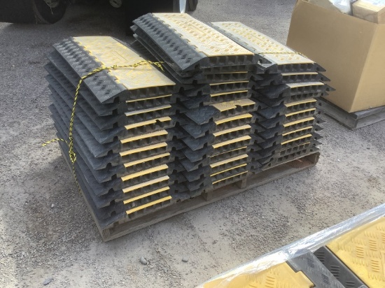 PALLET OF GUARDIAN CABLE AND HOSE PROTECTORS