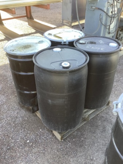 PALLET OF COOLANT AND SOLVENT