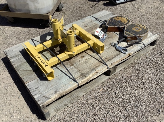 PALLET OF GUARDIAN FALL PROTECTION & STANDING SEAM ROOF CLAMP