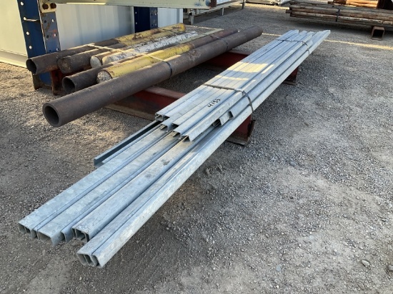 BUNDLE OF GALVANIZED UNI-STRUT | Online Auctions | Proxibid