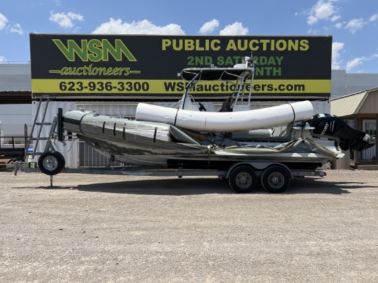 2010 EZ-Loader TEZSR 25 7150 Trailer W/ 25FT Boat