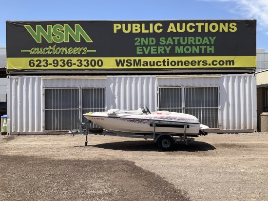 1994 EZ Loader Trailer W/ 14FT Boat