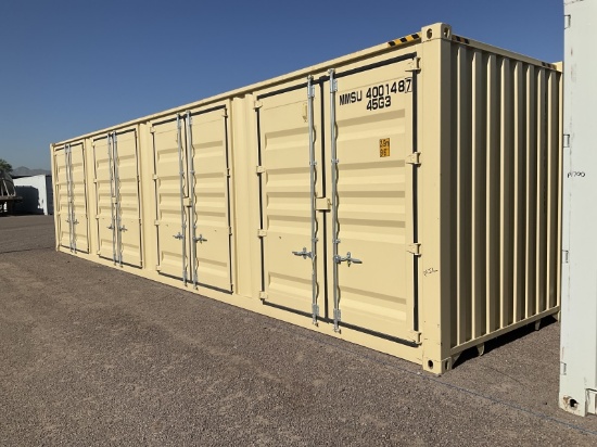 40FT HIGH-CUBE MULTI-DOOR STORAGE CONTAINER