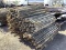 LOT OF ASST WOODEN FENCE POSTS