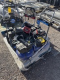 PALLET OF AIR COMPRESSORS AND PRESSURE WASHERS