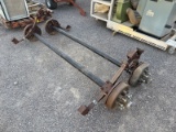 (2) 8 LUG TRAILER AXLES