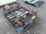 (2) METAL FRAMED CARTS