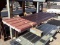 (30) 3FT X 8FT RED POLYCARBONATE ROOF PANELS