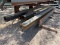 BUNDLE OF ASSORTED STEEL I BEAMS AND TUBING