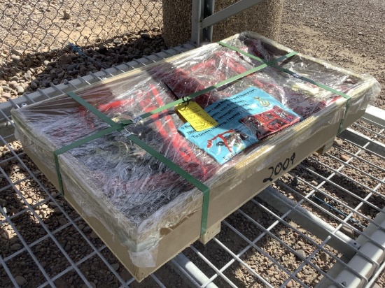 PALLET OF (UNUSED) CHAINS & BINDERS