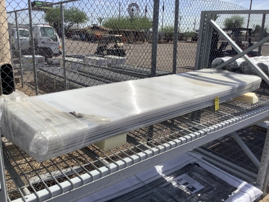 (20) 27IN X 8FT MULTI-WALL POLYCARBONATE PANELS