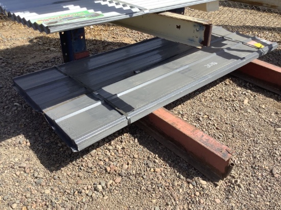(70) 3FT X 8FT GREY METAL ROOF PANELS