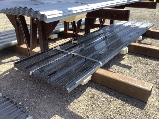 (70) 3FT X 12FT BLACK METAL ROOF PANELS