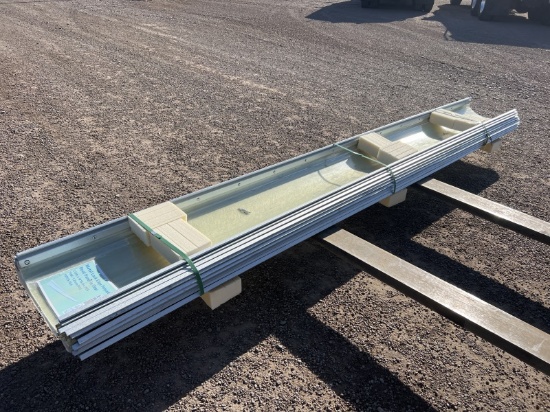 (10) 18.5IN X 12FT POLY ROOF PANELS W/ LOCKING