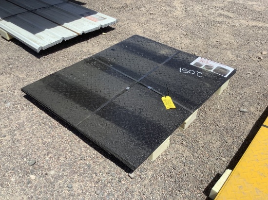 (20) 3FT X 4FT BLACK STEEL SHEETS