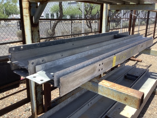 ASST BUNDLE OF 10IN GALVANIZED I BEAMS