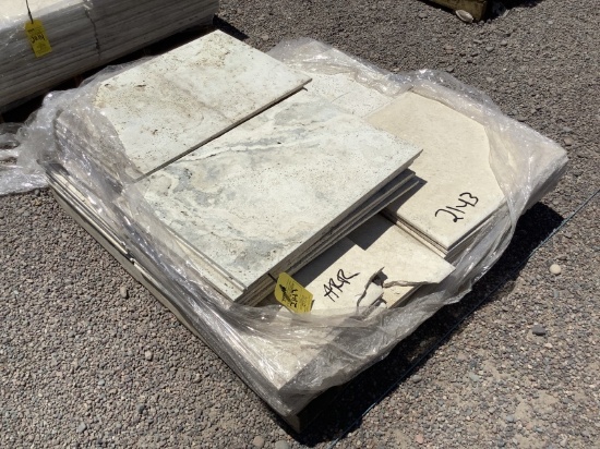 PALLET OF TRAVERTINE PAVERS