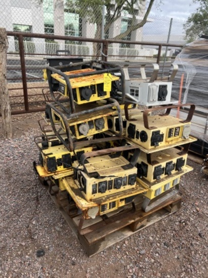 PALLET OF ASST GENERATOR SPIDER BOXES