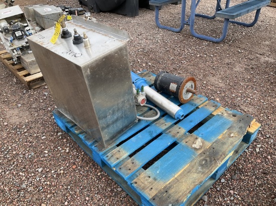 ASST PUMPS, MOTORS AND TANK
