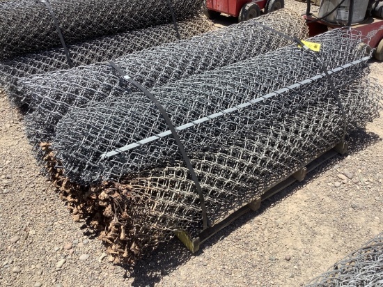BUNDLE OF 6FT CHAIN LINK FENCING