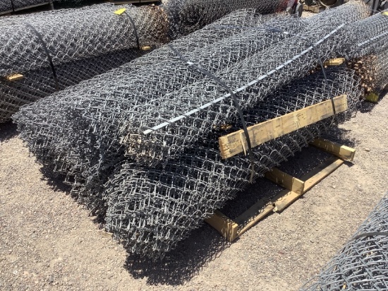 BUNDLE OF 6FT CHAIN LINK FENCING