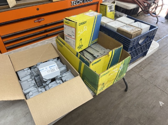 ASST CADWELD EQUIPMENT AND ELECTRICAL HARDWARE