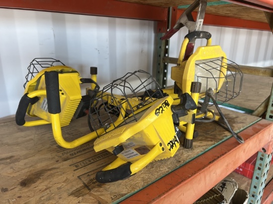 LOT OF WORK LIGHTS
