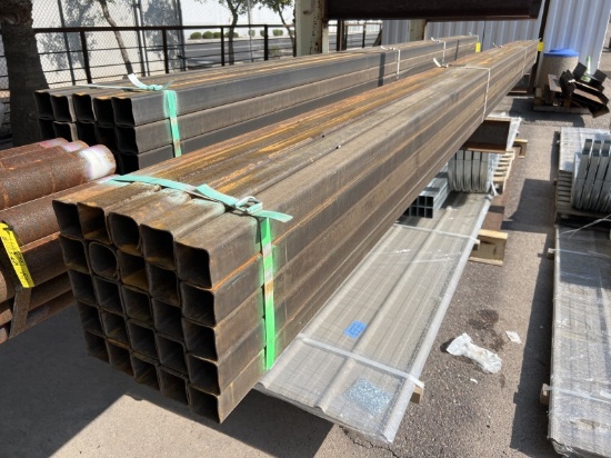 BUNDLE OF 2 3/8IN SQUARE TUBING