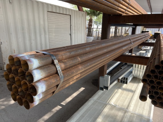 BUNDLE OF 3IN PIPE