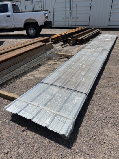 BUNDLE OF TIN ROOFING