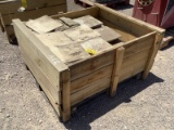 CRATE OF TRAVERTINE TILE