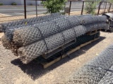 (2) BUNDLES OF 6FT & (1) BUNDLE OF 10FT CHAIN LINK FENCING