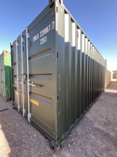 20FT DOUBLE DOOR STORAGE CONTAINER