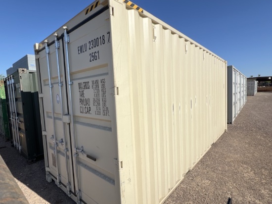 20FT HIGH-CUBE STORAGE CONTAINER