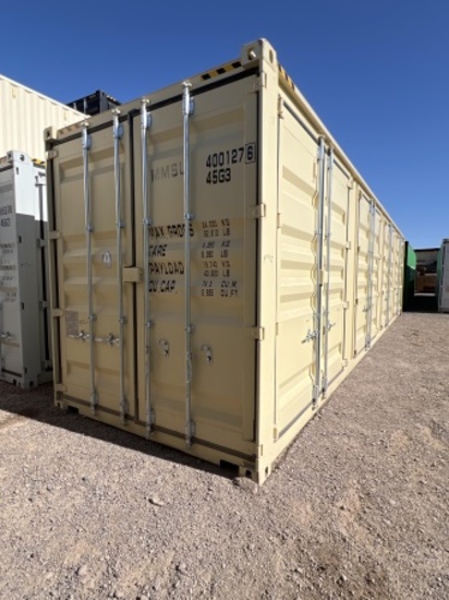 40FT HIGH-CUBE MULTI-DOOR STORAGE CONTAINER