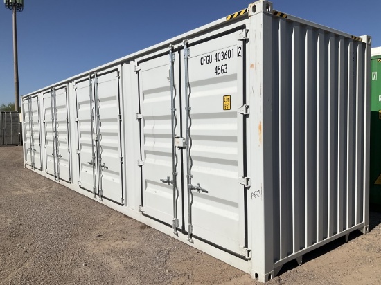 40FT HIGH-CUBE MULTI-DOOR STORAGE CONTAINER
