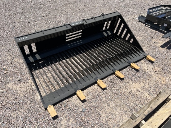 2025 GIYI GY-RB66C 66IN ROCK BUCKET FOR SKID STEER