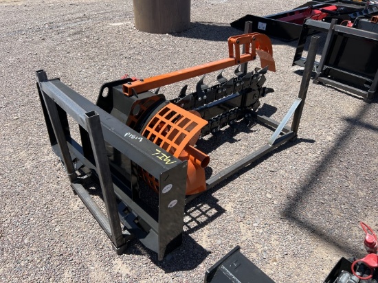 2025 GY-D39F TRENCHER ATTACHMENT FOR SKID STEER