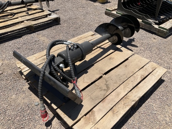 12IN AUGER ATTACHMENT FOR STAND UP SKID STEER