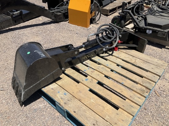 2025 GIYI BACKHOE ARM FOR STAND UP SKID STEER