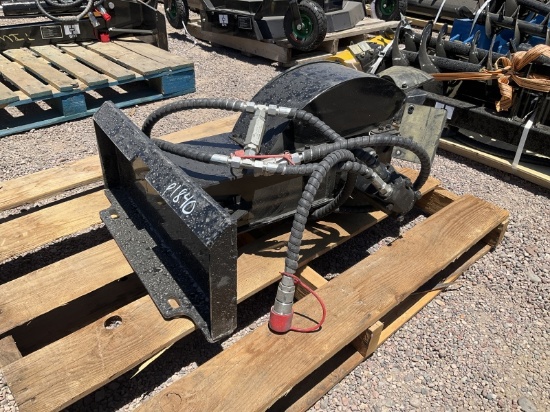 GIYI STUMP GRINDER FOR STAND UP SKID STEER