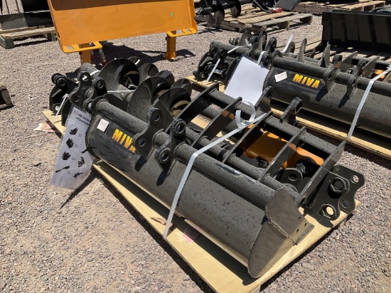 MINI EXCAVATOR ATTACHMENT SET