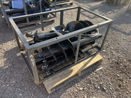 MOWER KING SSECAG-Y AUGER ATTACHMENT FOR SKID