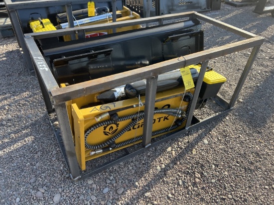 AGT SSHH680 HAMMER ATTACHMENT FOR SKID STEER