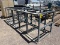 (5) METAL FRAMED RACKS