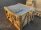 CRATE OF TRAVERTINE PAVERS
