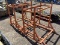 (2) METAL RACKS