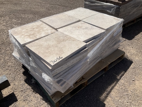 PALLET OF TRAVERTINE PAVERS